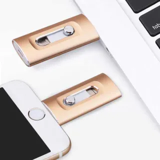 Умна 3 в 1 USB флаш памет за телефон и компютър 64 GB